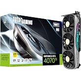 ZOTAC Gaming GeForce RTX 4070 Ti Trinity OC DLSS 3 12GB GDDR6X 192-bit 21 Gbps PCIE 4.0 Gaming Graphics Card, IceStorm 2.0 Advanced Cooling, Spectra 2.0 RGB Lighting, ZT-D40710J-10P