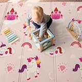 KandyToys Sea Life Foldable Baby Play Mat 120x90cm 10mm Thick XPE view 2