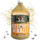 PetraMax Miracle Outdoor Mosquito Spray for Yard Pet Safe Concentrate 1 Gal (Makes up to 32 Gallons) - Mosquito Fogger Liquid Concentrate Tested to Kill - Fogger Machine Spray Lawn Treatment for Pests