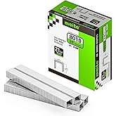 meite 21 Gauge Upholstery Staples, 1/2-Inch Crown with 3/8-Inch Length Galvanized Heavy Duty Staples for Staple Guns MT8016, 