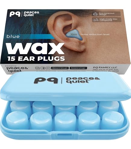Amazon.com: Mighty Plugs Pure Beeswax Ear Plugs for Sleeping