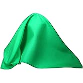 Royal Silk Fine Emerald Green 100% Silk Pocket Square Full-Sized 16"x16"