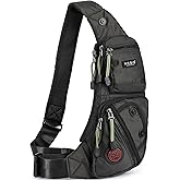 NICGID Sling Bag Chest Shoulder Backpack Crossbody Bags Casual Daypack for Men Women