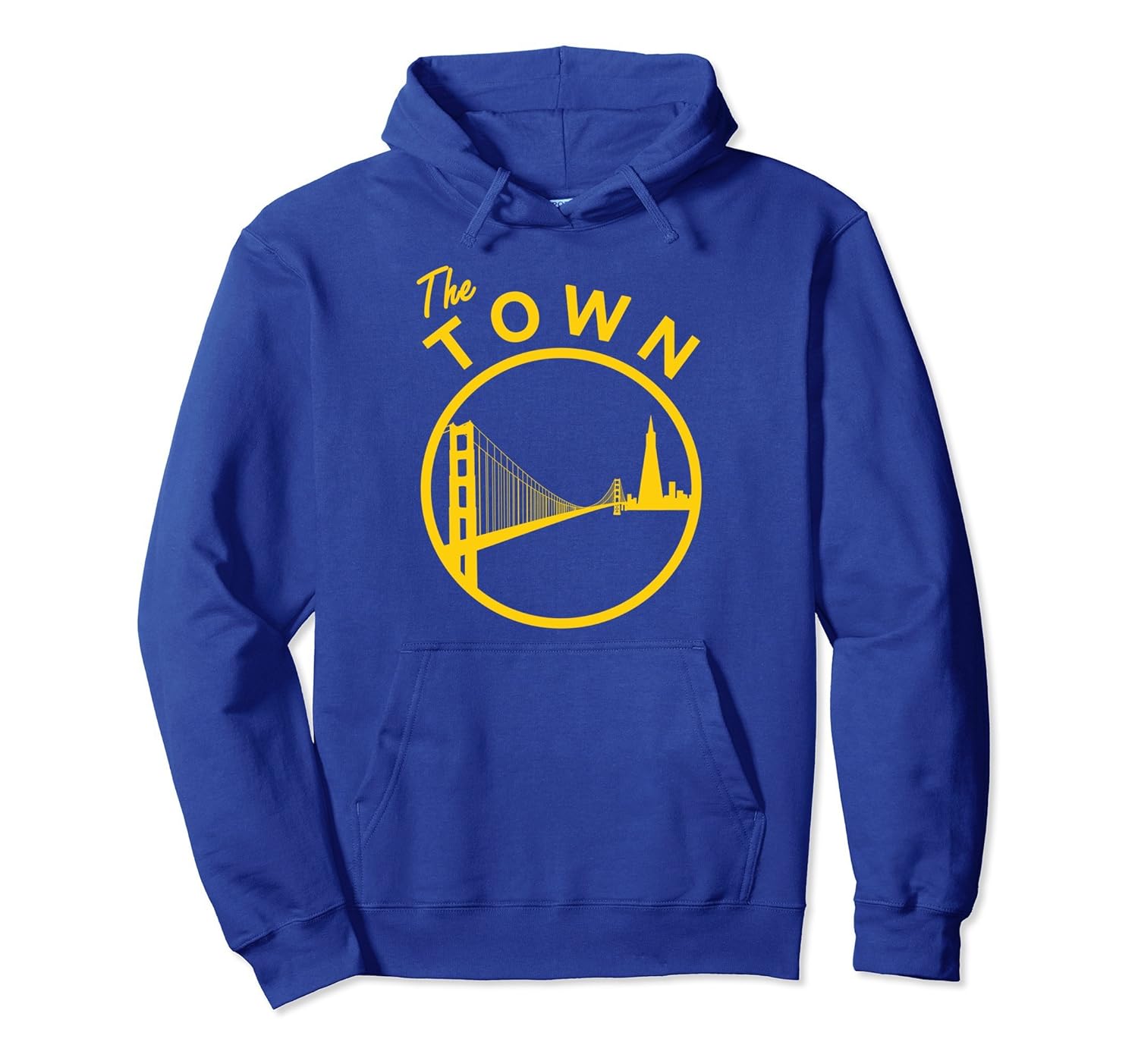 The Town Hoodie Basketball Championship Oakland Bay Area Tee-Rose