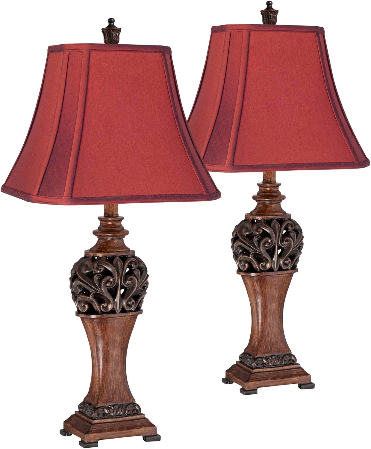 Exeter Traditional Table Lamps Set of 2 