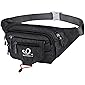 WATERFLY Fanny Pack Waist Bag: Woman Man Runner Bumbag Hip Pouch Bum Bag Running Belt Purse Fannie Pack Beltbag…