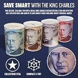 BARGAINS-GALORE Pound Note Design Money Tin 5 Piece Set Saving Box 15x10cm view 4