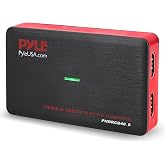 Capture Card Video Recording System - AV Game Live Streaming, Full HD 1080P Digital Media File Creation System w/ HDMI, Audio For USB, SD, PC, DVD, PS4, PS3, XBox One, XBox 360, Wii - Pyle PHDRCB48.5