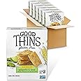 Good Thins Jalapeño & Lime Corn & Rice Snacks Gluten Free Crackers, 6 - 3.5 oz Boxes