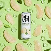 CHI FOREST Pomelo Sparkling Water Beverage, Zero Sugar Drinks, Zero Artificial Flavor, 11.16 fl oz Cans (Pack of 24)