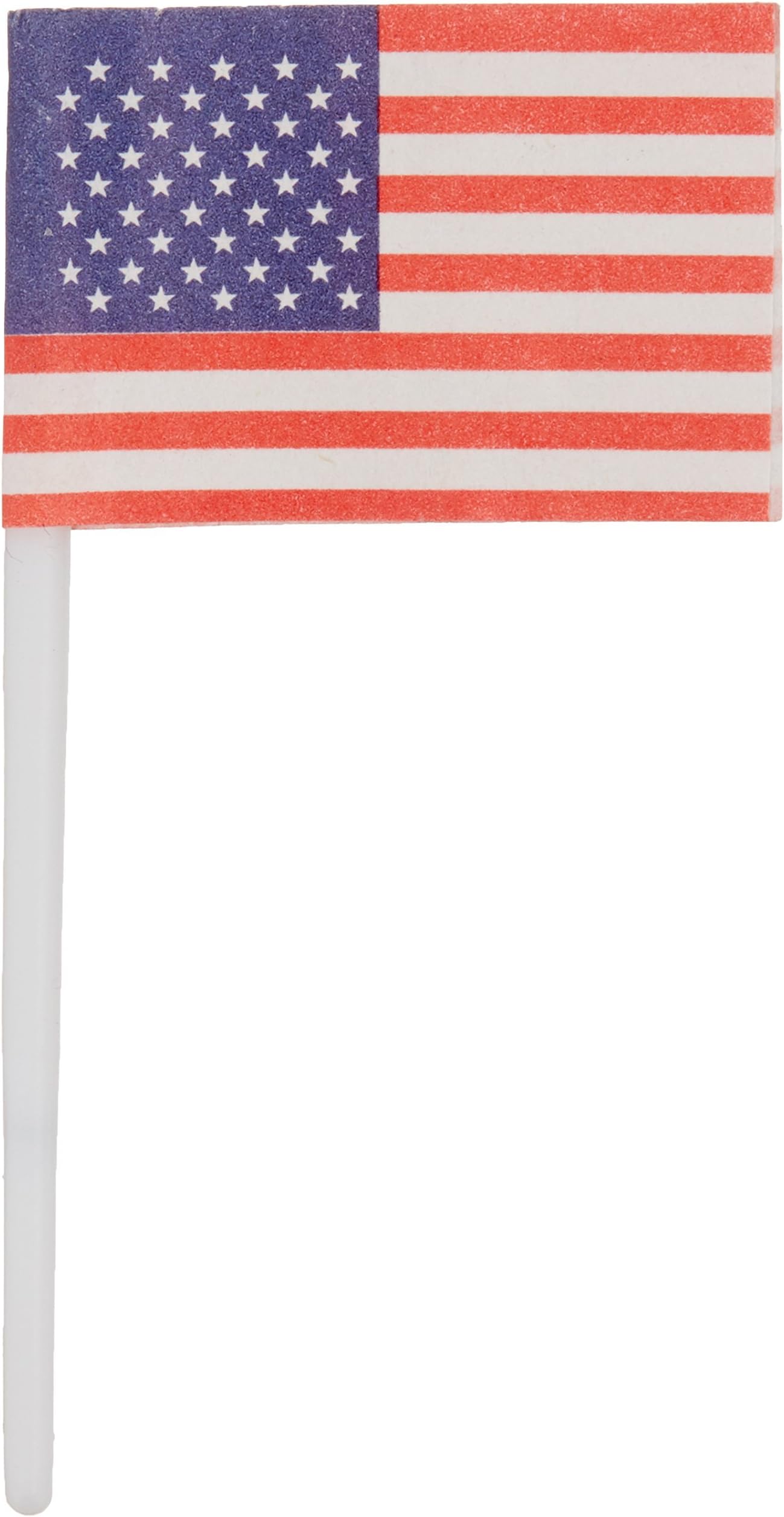 Oasis Supply American Flag Picks, USA Patriotic Flag Cupcake and Cake Toppers, 100 count