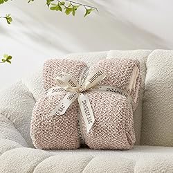 Snuggle Sac Heather Taupe Throw Blanket for
