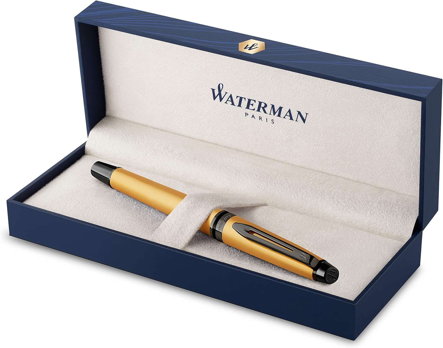 Waterman Expert Fountain Pen, Gold, Fine Nib