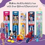 MR.WHITE BRUSH YOUR WAY Disney Stitch Kids Electric Toothbrush 4-14 yrs view 7