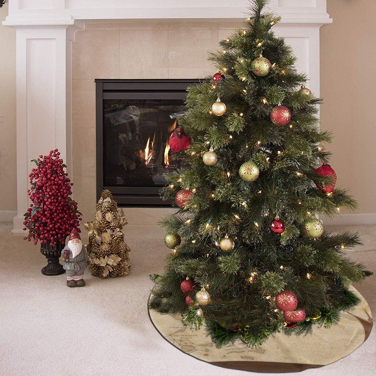 Addobbi Natalizi Wikipedia.Hasaka Pirate Bay Pirata Mappa Del Tesoro 91 4 Cm Sotto L Albero Di Natale Artificiale Gonna Tappeto Legno Tappetino Protettivo A Tema Cuscino Rotondo Classico Big Grande Natale Decorazioni Amazon It Casa E