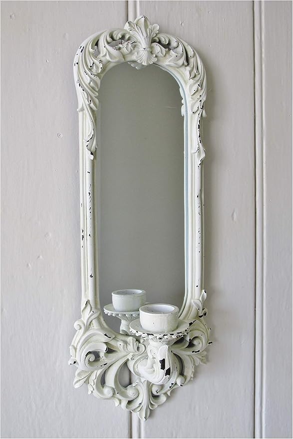 Mirrored Candle Wall Sconce Amazon.co.uk Kitchen & Home