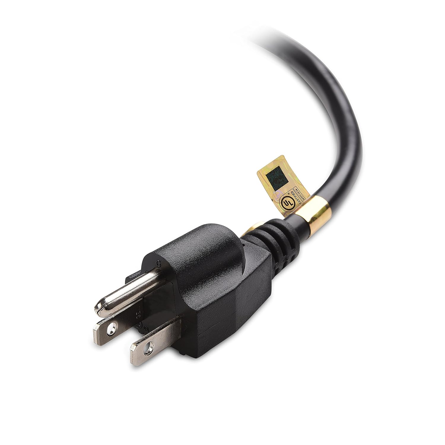 Cable Matters 2Pack 16 AWG Heavy Duty AC Power Extension Cord (Power