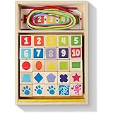 Melissa & Doug Blue’s Clues & You! Wooden Lacing Beads - 25 Beads, 4 Cords - Blue's Clues Toys For Toddlers, Fine Motor Skill