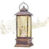HPC Decor 12.5" Musical Christmas Snow Globes