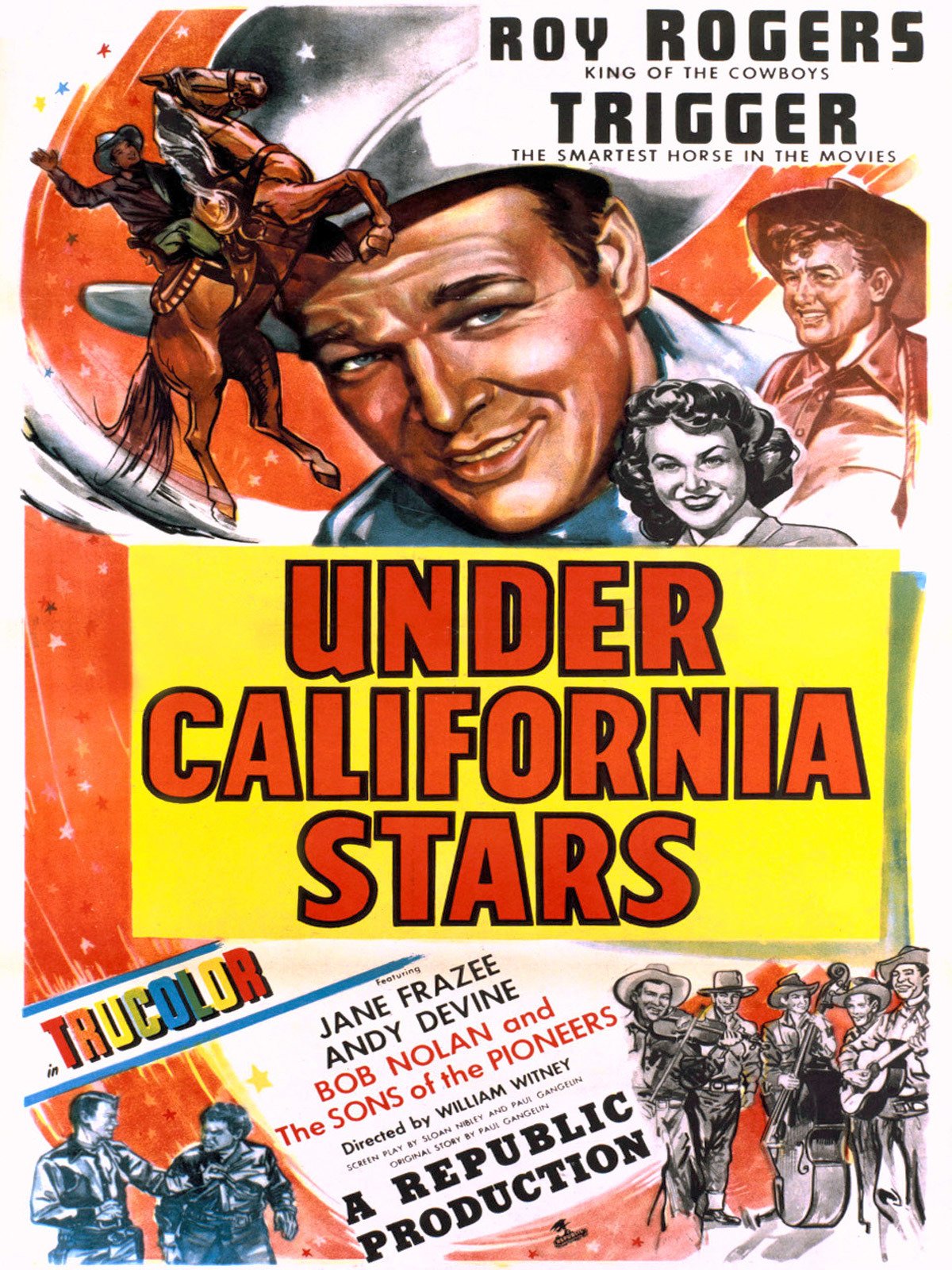Amazon.com: Under California Stars: Roy Rogers, Lynne ...