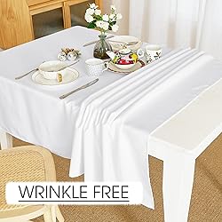 RYB HOME Spillproof Table Cloth - Waterproof Winkle
