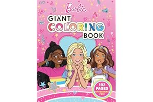 Barbie: Giant Coloring Book