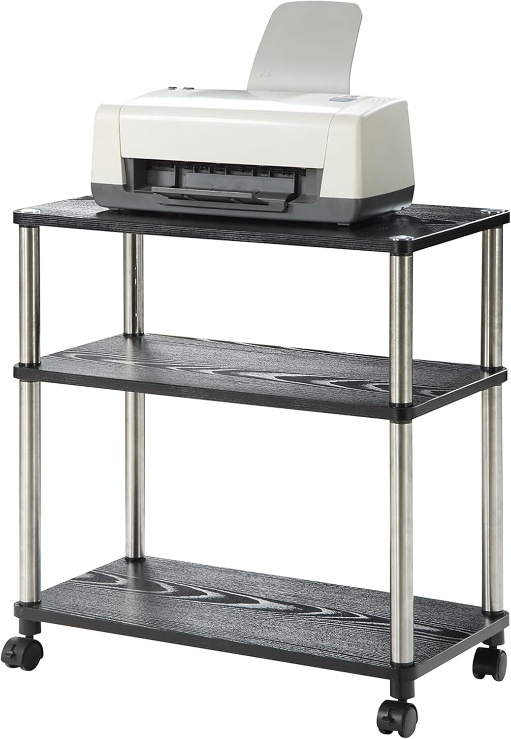 Convenience Concepts Designs2Go Office Caddy, Black: Furniture & Decor