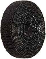 Velcro Brand ONE-WRAP Strapping Black 25mm Width 1 Meter Reusable Hook Loop view 3