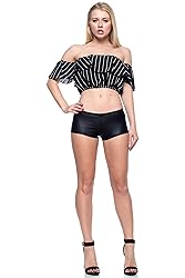 Cemi Ceri Women's Faux Leather Booty