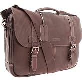 Kenneth Cole REACTION Show Business 16" Colombian Leather Business Laptop Portfolio Messenger Bag