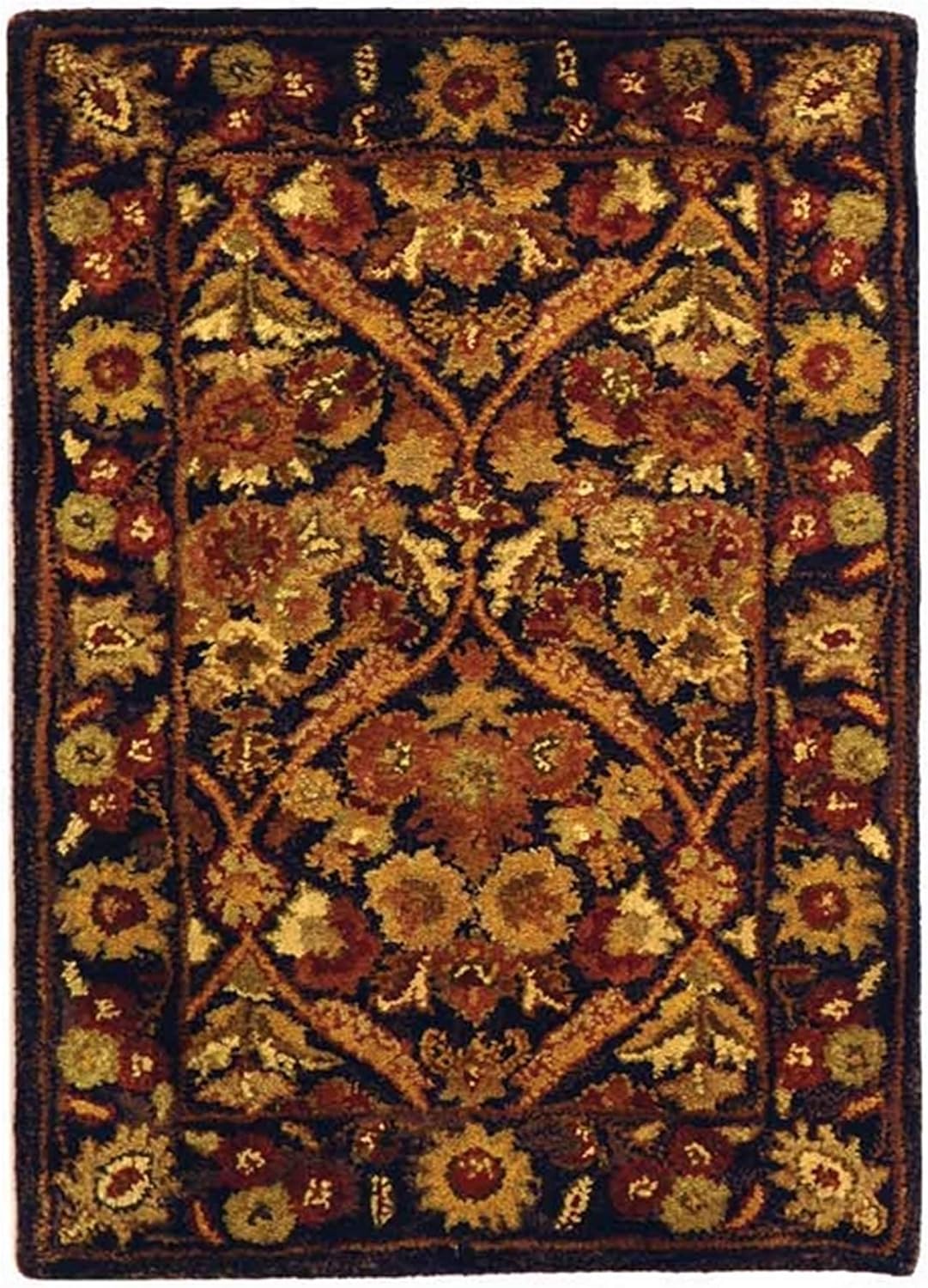 safavieh roston area rugs on Amazon Com Safavieh Antiquity Collection At51b Handmade Traditional Oriental Premium Wool Accent Rug 2 X 3 Dark Plum Gold Furniture Decor