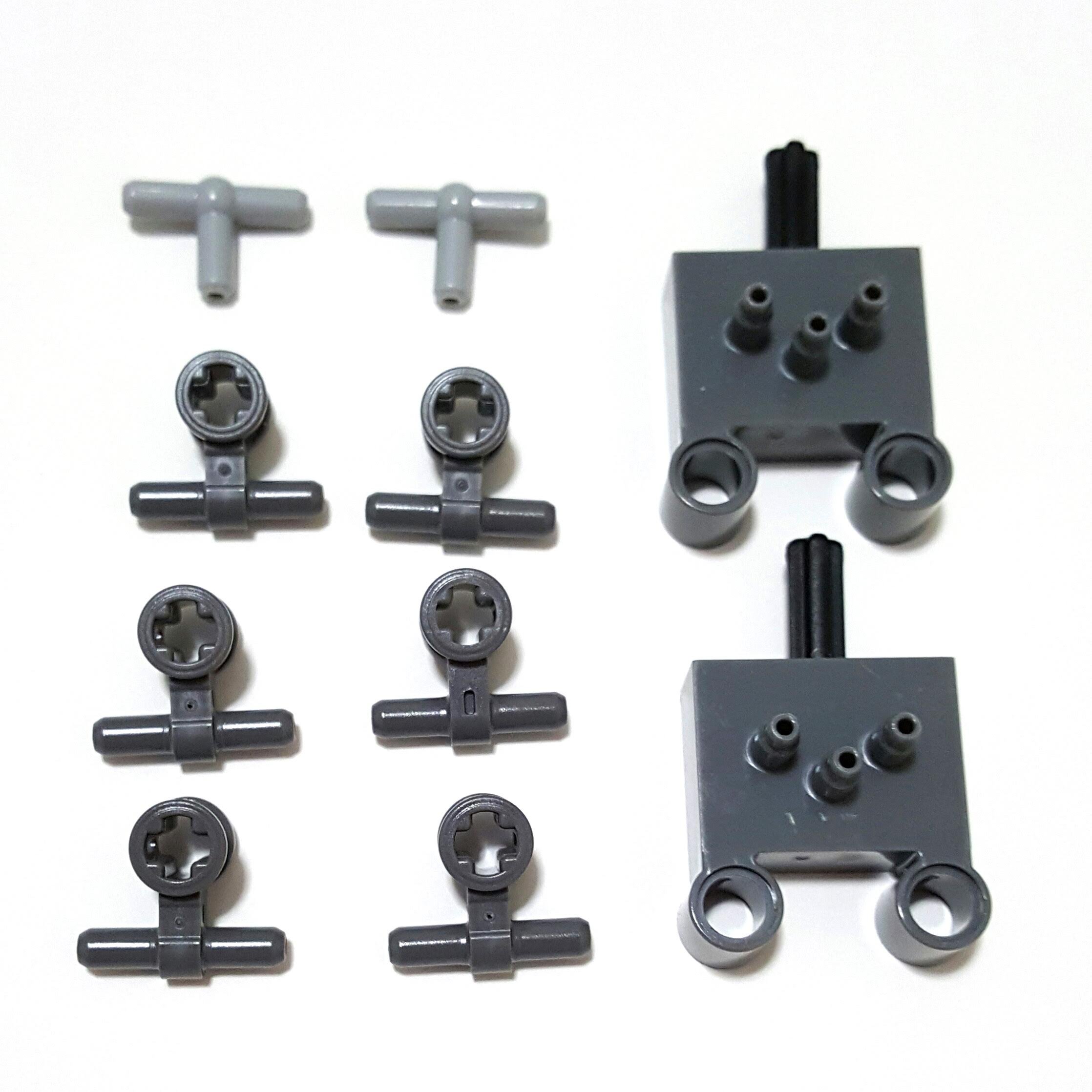 LEGO 2 Way Pneumatic Valve and Connector (10 Pieces) - Technic Parts