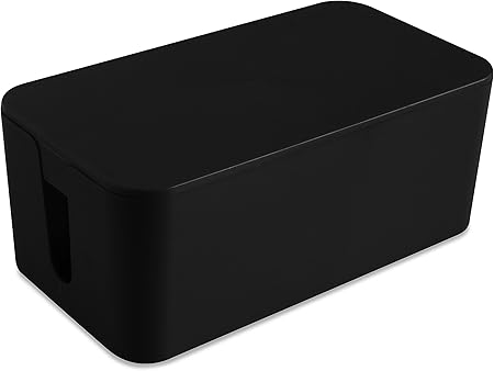 CEP Cajas Guarda Cables, 120 x 240 x 95 mm, Color Negro: Amazon.es: Hogar