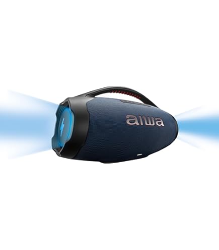 さのっく Alto-falante Bluetooth SUBZOOKA 5000 Boombox com som de canal