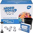 Merrimax Word Roll Dice Game — Word-Building Family Games for Kids and Adults/Party Games for Family Game Nights — Entertaining Word Games for Adults, Dice Games for Kids 10+ (Card Games for All Ages)
