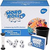 Merrimax - Word Roll Dice Game Word-Building Family for Kids and Adults/Party for Family Nights Entertaining for Adults, Dice for Kids (Card Games for All Ages)
