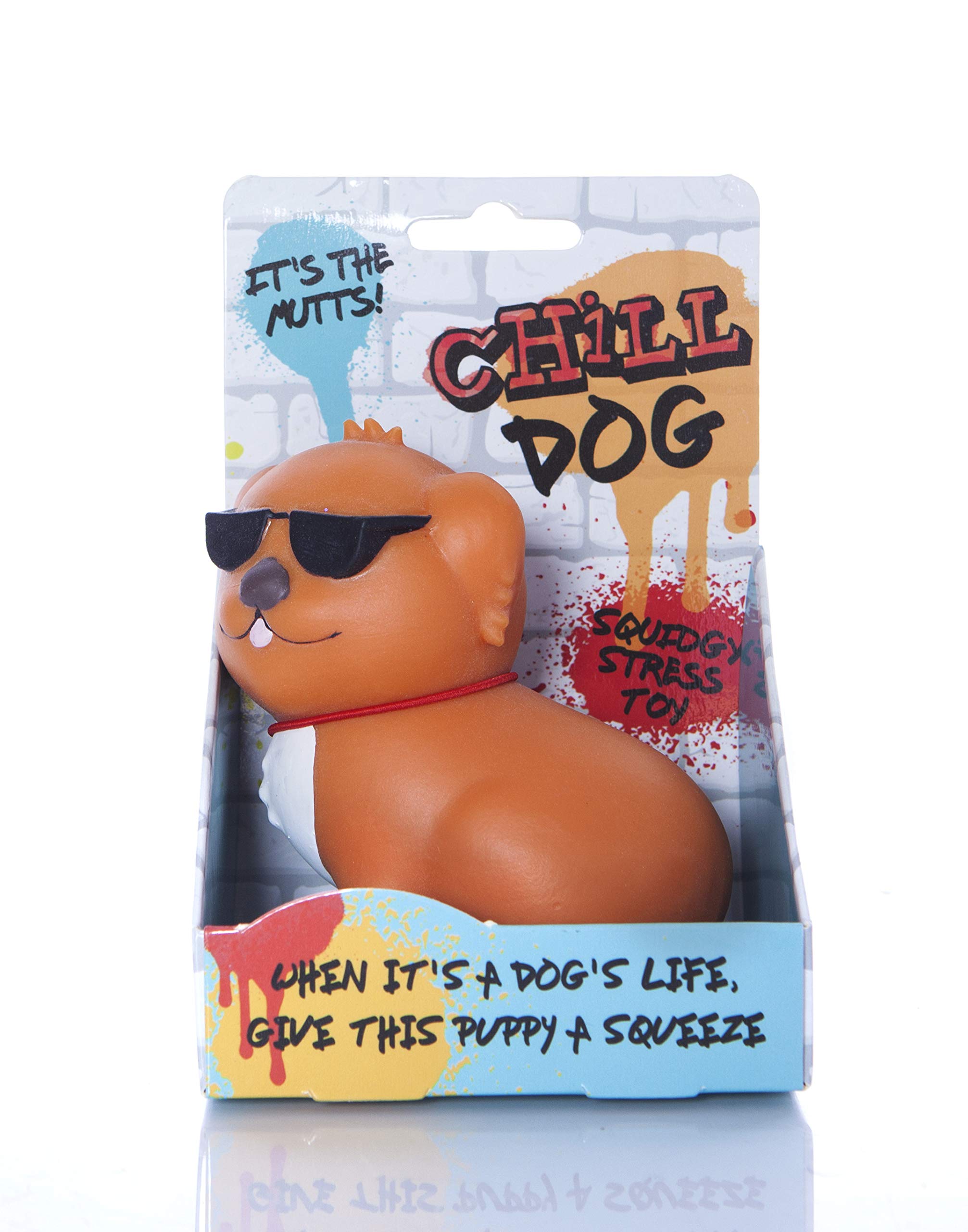 Boxer Gifts Chill Dog Stress Relief Toy | Helps With Anxiety | Great Birthday Christmas Secret Santa Stocking Filler Gift for Puppy Lovers,BB2232