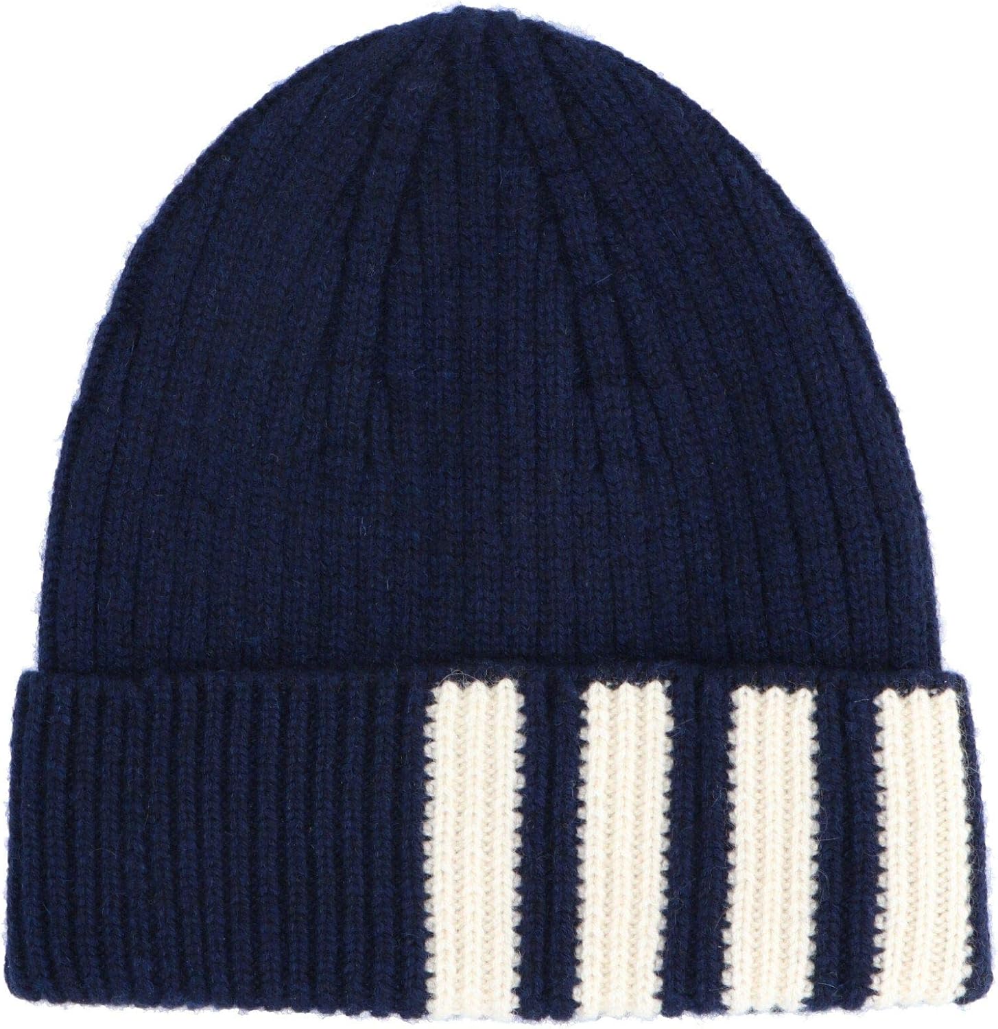 Thom Browne Luxury Fashion Man MKH009A00011415 Blue Cashmere Hat Fall