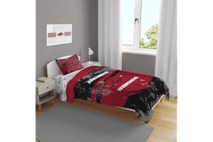 Pegasus Sports NCAA Slanted Stripe 4 PC Twin Bed in a Bag