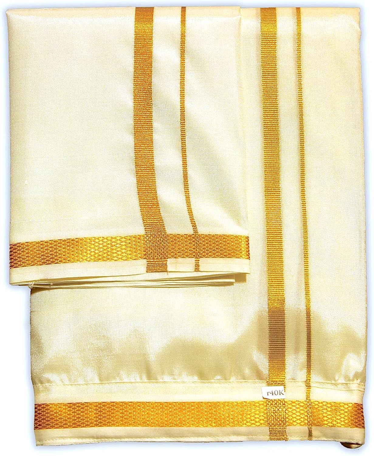 Veshti VELCRO FASTENING at Waist (Easy-Stick-on) with Pocket Readymade