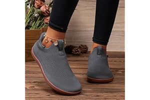 Soft Step WoWomen's Barefoot Walking Shoes - Breathable Mesh Home Sneakers for Comfort and Casual Wear
