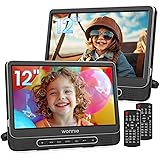 WONNIE 12" Dual Car DVD Players Portable DVD