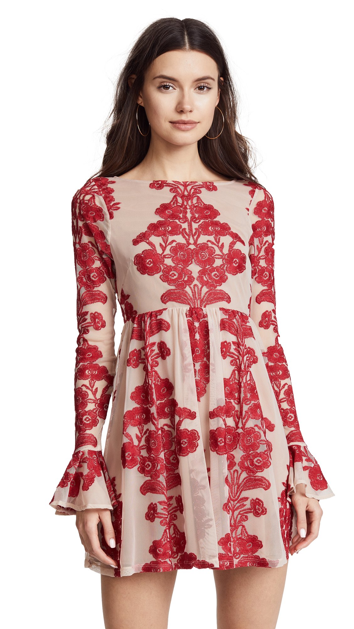 For Love And Lemons Womens Temecula Mini Dress | Desertcart BAHRAIN
