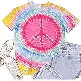 SUWATOIN Equality Shirts for Women Human Right Shirt Peace Sign Tshirt Hippie Tee