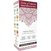 Tints of Nature Golden Brown Henna Cream Hair Colour, Vegan 2.37 oz | Semi-permanent henna cream delivers warm golden brown tones while conditioning, 95% natural formula is gentle on scalp