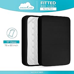 DREAMCARE King Fitted Sheet Only - Extra Deep