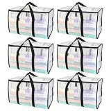 BALEINE 6-Pack Oversized Moving Bags with