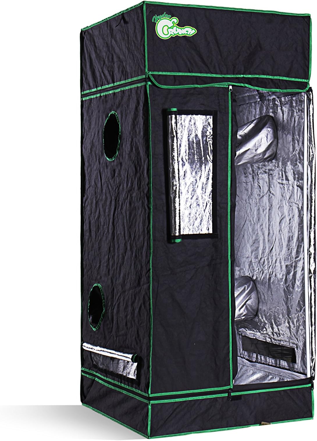 Hydro Crunch ND940008402 Hydroponic Grow Tent 24" x 24"x 60", 24'' x 24''x 60''