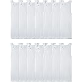 Fruit of the Loom Men's Sleeveless Tag Free Moisture Wicking Tank A-Shirt