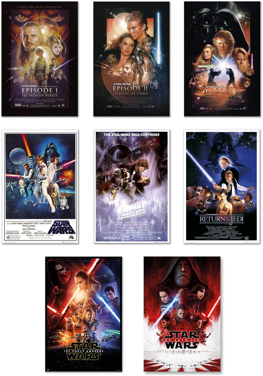 star wars 8 movie collection